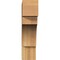 Ekena Millwork Westlake Block Rough Sawn Bracket, Western Red Cedar, 4"W x 16"D x 16"H BKT04X16X16WTL05RWR - alternate 4